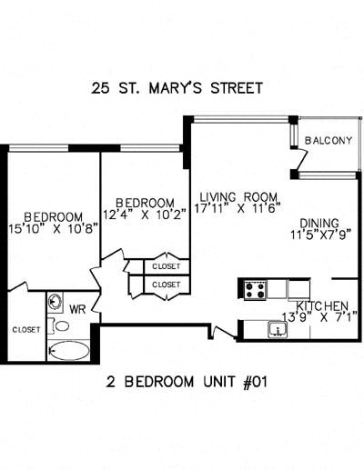 25 St. Mary Street Studio-2 Beds Apartment for Rent - Photo Gallery 16